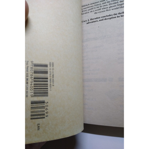 Magic The Gathering Dissension Ravnica Cycle Book 3 Paperback Novel 2006 Unused - Picture 3 of 9